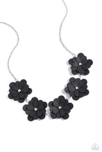 Load image into Gallery viewer, Paparazzi Balance of FLOWER - Black Necklace
