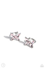 Load image into Gallery viewer, Paparazzi Aerial Advancement - Pink Cuff Earrings
