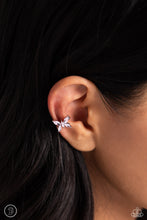 Load image into Gallery viewer, Paparazzi Aerial Advancement - Pink Cuff Earrings
