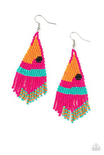 Load image into Gallery viewer, Brightly Beaded - Pink

Fringe Earrings - Demetra's Bling Boutique
