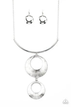 Load image into Gallery viewer, Egyptian Eclipse - Silver Necklace - Demetra's Bling Boutique
