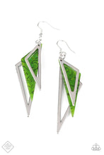 Load image into Gallery viewer, Evolutionary Edge - Green
Triangle Actylic Earrings - Demetra's Bling Boutique
