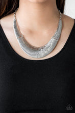 Load image into Gallery viewer, Feast or Famine - Silver Necklace - Demetra's Bling Boutique
