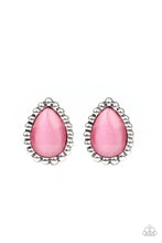 Load image into Gallery viewer, I Wanna GLOW - Pink

Post Earrings - Demetra's Bling Boutique
