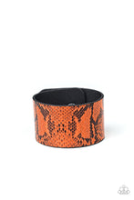 Load image into Gallery viewer, Its a Jungle Out There - Orange Bracelet - Demetra's Bling Boutique
