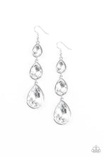 Load image into Gallery viewer, Metro Momentum - White Earrings - Demetra's Bling Boutique
