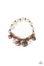 Load image into Gallery viewer, More Amour - Copper Pearl Bracelet - Demetra's Bling Boutique
