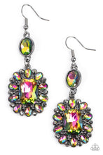Load image into Gallery viewer, Capriciously Cosmopolitan - Multi Oversized Oil Spill Earrings - Demetra's Bling Boutique
