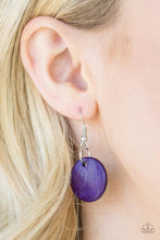 Load image into Gallery viewer, Pacific Paradise - Purple Wooden Necklace - Demetra&#39;s Bling Boutique
