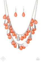 Load image into Gallery viewer, The Fiesta Orange

- Necklace - Demetra's Bling Boutique
