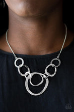 Load image into Gallery viewer, Progressively Vogue - Silver Necklace - Demetra's Bling Boutique
