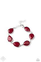 Load image into Gallery viewer, REIGNy Days - Red Bracelet - Demetra's Bling Boutique
