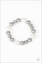 Load image into Gallery viewer, Upper Manhattan - White Bracelet - Demetra's Bling Boutique
