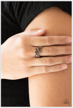 Load image into Gallery viewer, Stop and Smell The Flowers - Copper Ring - Demetra's Bling Boutique
