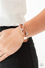 Load image into Gallery viewer, MOUNTAINEER Time Zone - White Cording - Leather Bracelet - Demetra's Bling Boutique

