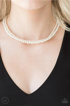 Load image into Gallery viewer, Ladies Choice White Choker Necklace - Demetra's Bling Boutique
