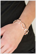 Load image into Gallery viewer, Basic Geometry Rose Gold Bracelet - Demetra's Bling Boutique
