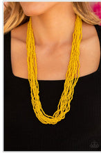 Load image into Gallery viewer, Congo Colada Yellow Necklace - Demetra's Bling Boutique
