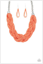 Load image into Gallery viewer, The Great Outback Orange Necklace - Demetra's Bling Boutique
