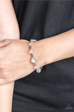 Load image into Gallery viewer, Starry - Eyed Elegance White Bracelet - Demetra's Bling Boutique
