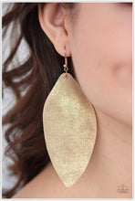 Load image into Gallery viewer, Serenely Smattered Gold Earrings - Demetra's Bling Boutique
