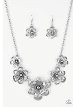 Load image into Gallery viewer, Secret Garden Silver Necklace - Demetra's Bling Boutique
