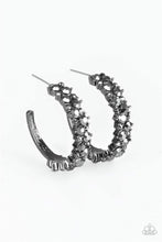 Load image into Gallery viewer, Glitter Galaxy Black Earrings - Demetra's Bling Boutique
