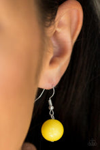 Load image into Gallery viewer, South Shore Sensation - Yellow Necklace - Demetra's Bling Boutique
