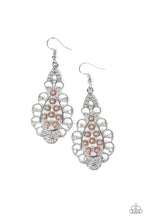 Load image into Gallery viewer, Sprinkle On The Sparkle - Brown Earrings - Demetra's Bling Boutique
