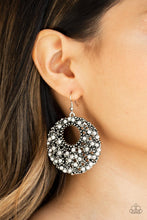 Load image into Gallery viewer, Starry Showcase - White Stud Earrings - Demetra's Bling Boutique
