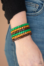 Load image into Gallery viewer, Tropical Tundra - Green Bracelet - Demetra&#39;s Bling Boutique
