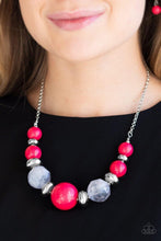Load image into Gallery viewer, Daytime Drama - Red Necklace - Demetra's Bling Boutique

