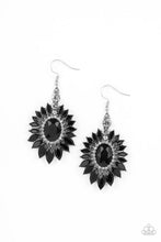 Load image into Gallery viewer, Big Time Twinkle Black Earrings - Demetra's Online Bling Boutique
