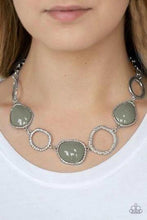 Load image into Gallery viewer, Haute Heirloom Silver Hammered Necklace - Demetra's Bling Boutique
