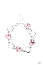 Load image into Gallery viewer, Paparazzi 2 Pc Set Contemporary Cupid - Pink Necklace &amp; Sentimental Sweetheart Pink Bracelet
